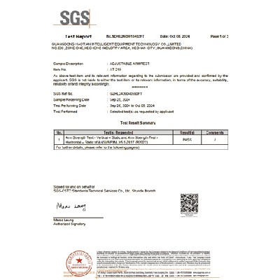 SGS測試報告